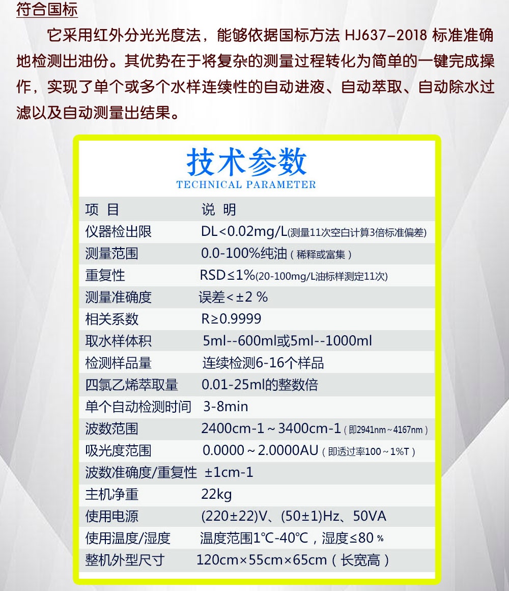 全自動(dòng)紅外測油儀