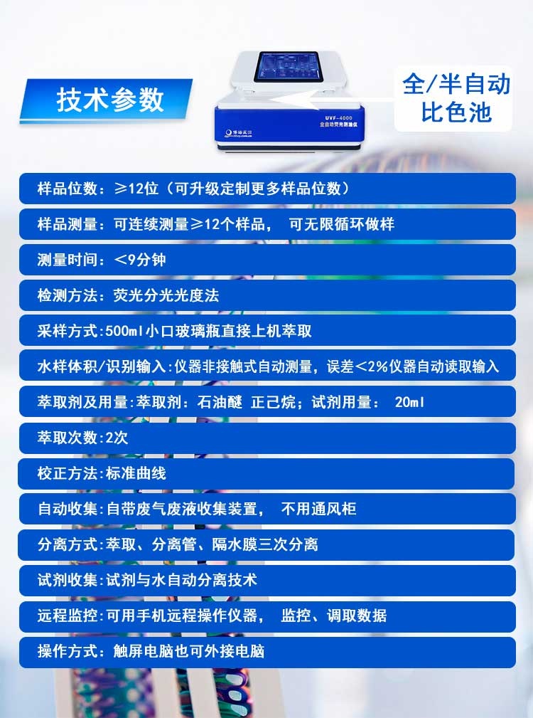 全自動(dòng)熒光測(cè)油儀 批量做樣 一鍵完成 全自動(dòng)熒光測(cè)油儀 批量做樣 一鍵完成